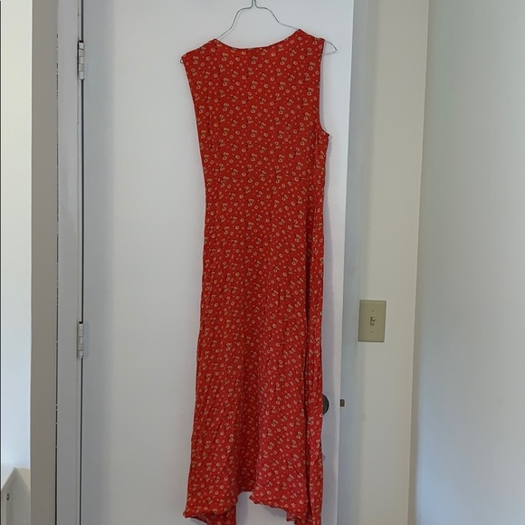 Universal Thread Floral Wrap High-Low Dress Size Large - Picture 3 of 8